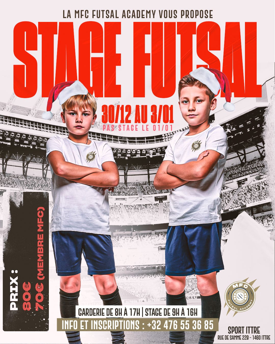 stage futsal ittre