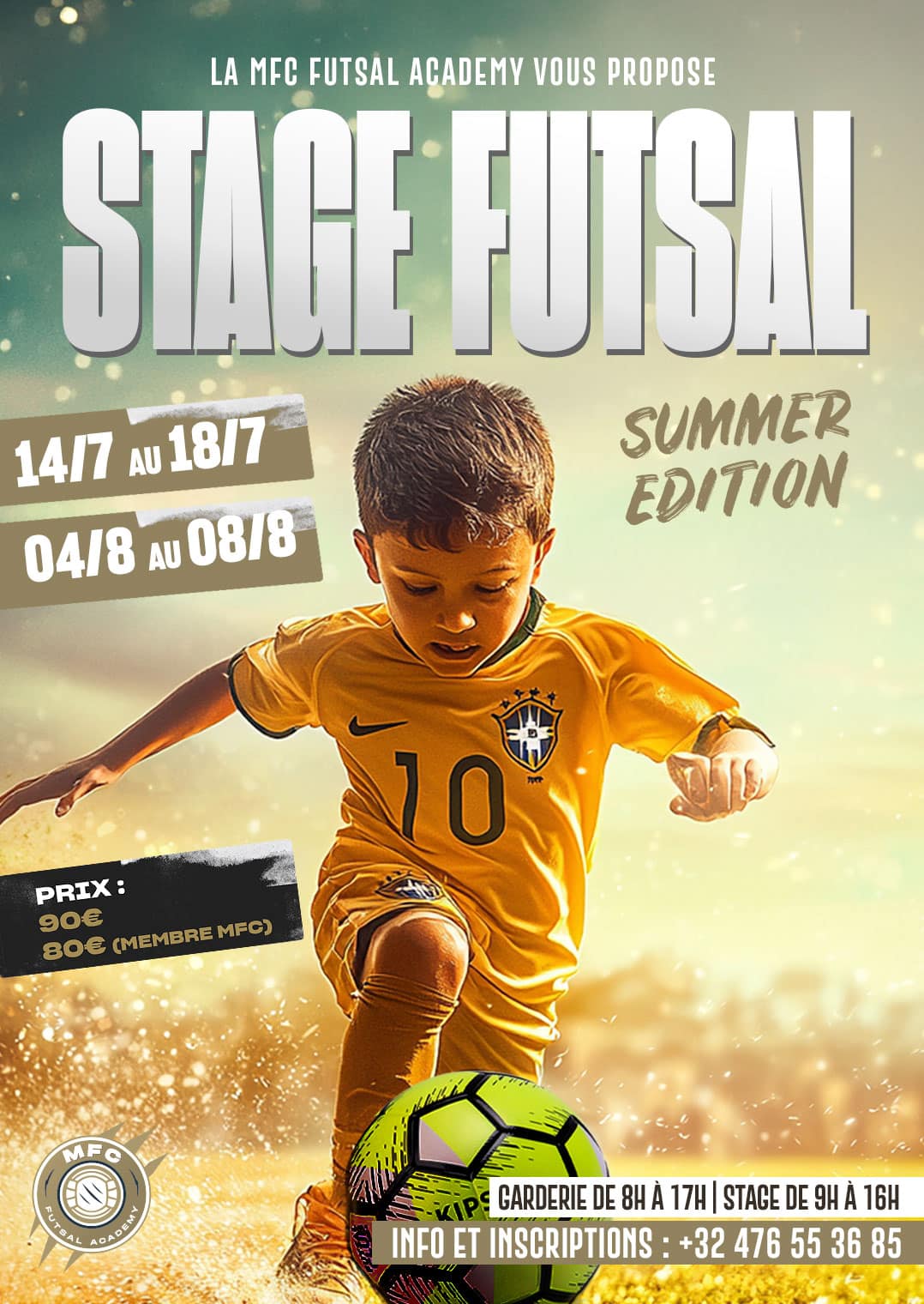 stage futsal ittre